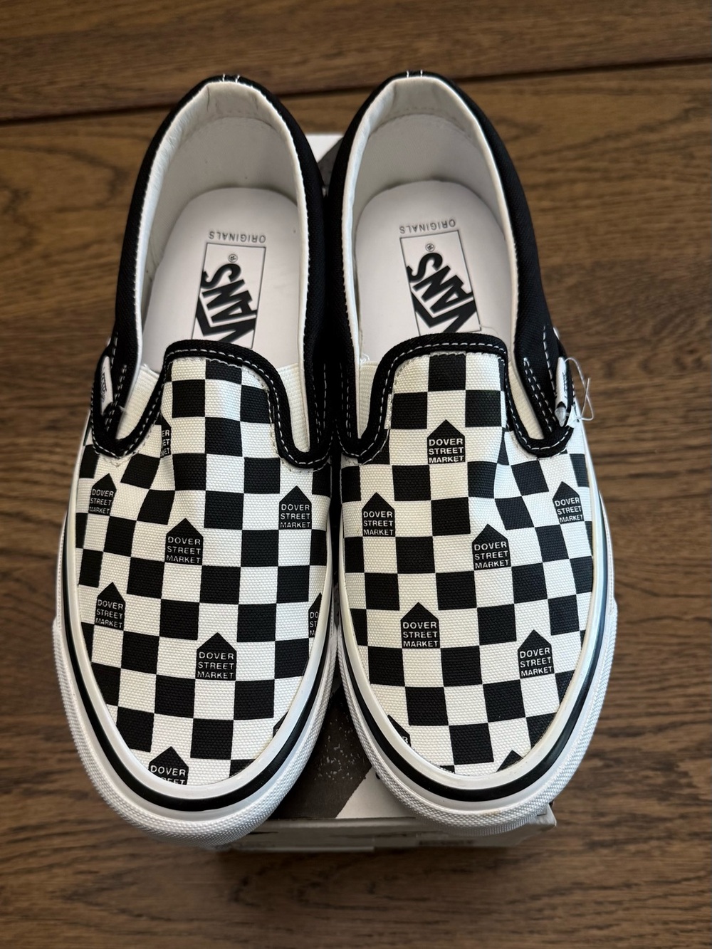 Rare Dover Street Market x Vans UA OG Classic Slip-On LX Sneakers Men's 7 NIB